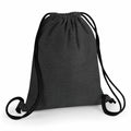 The Westford Mill WM960 is displayed, featuring a dark gray color with black drawstrings, set against a white background.