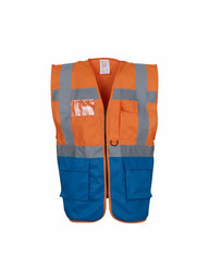 Orange/Royal Blue