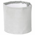 The Yoko YK201 is a gray circular fabric basket featuring a wide opening and a minimalist design, standing upright against a plain white background. The material looks both textured and durable.