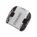 A Yoko YK202 steward armband featuring black elastic straps and a clear pocket designed for holding an identification card.