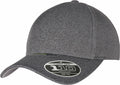 A gray Flexfit By Yupoong baseball cap, product name YP153, featuring a sticker on the brim displaying "110 One Ten" and "Flexfit Tech.
