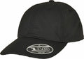 Flexfit By Yupoong YP184 black baseball cap with a Flexfit Tech label on the brim.